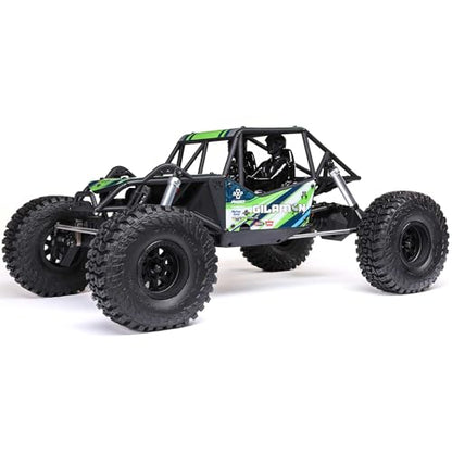 Axial AXP8 Gilamon 1/8 RC Crawler 2.2 4X4 RTR Trail Buggy, Green | Brushed, AXI-1207T1, Battery and Charger Not Included - color: Green