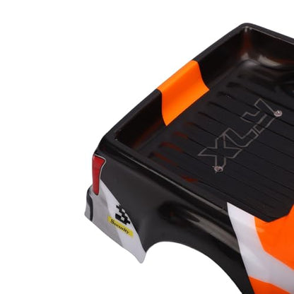 RC Car Body Shell 1/10 Scale Universal Painted Precut Modification 26cm Wheelbase for Pickup Truck (Orange) - color: Orange