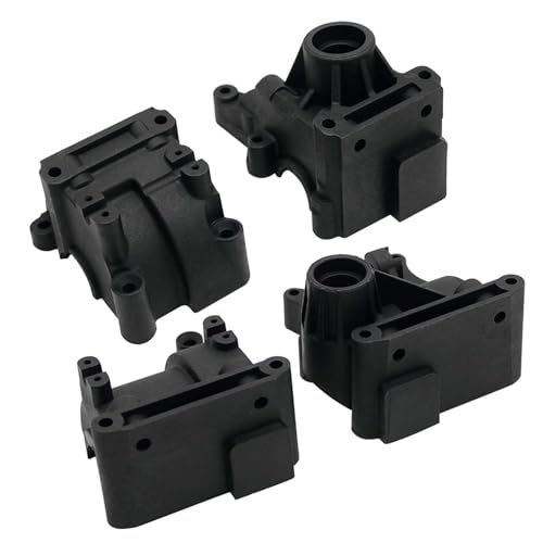 FLMLF Plastic Front and Rear Differential Diff Gear Shell Set for 1/5 Losi 5ive T ROFUN ROVAN LT King Motor X2 Rc Car Parts - style: Front and Rear
