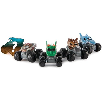Monster Jam, Official Mini 5-Pack with Mystery Collectible Monster Truck, 1:87 Scale, Kids Toys for Boys and Girls Ages 3 and up