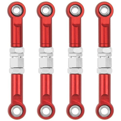 Metal Steering Rod Servo Linkages Turnbuckle & Aluminum Swing Arms & Steering Knuckle Kit & Shock Absorbers & Shock Tower