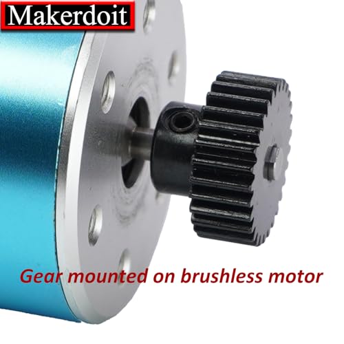48p Pitch Pinion Gear Set 3.175mm 29T 30T 31T 32T 33T Hardened Steel fit 1/8 inch Shaft RC Car