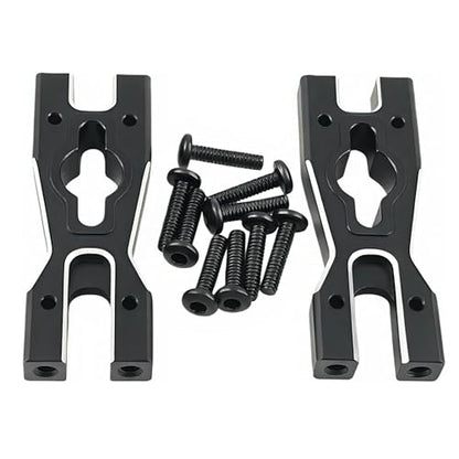 7075 Aluminum Body Mount Cross Bar for Losi 1/18 Mini LMT 4X4 Truck (Black) | Brushed Monster Truck,Upgrade Parts,LOS01026 Compatible,CNC Machined,High Strength,Lightweight,Precision Fit - color: Black