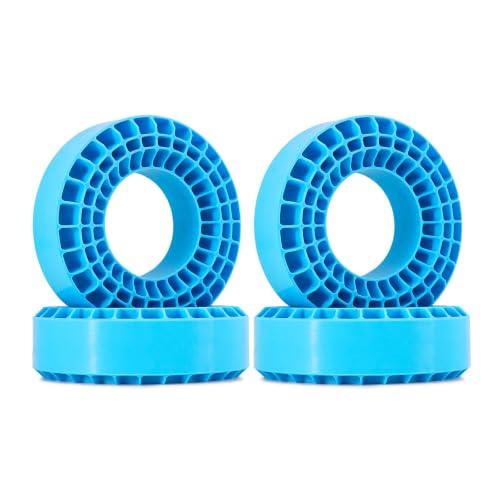 INJORA Silicone Rubber Inserts for 108-110mm(4.35" OD) 1.9 Tires, BL, 1907 - color: Blue