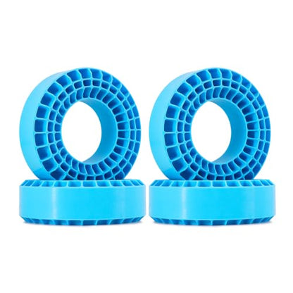 INJORA Silicone Rubber Inserts for 108-110mm(4.35" OD) 1.9 Tires, BL, 1907 - color: Blue