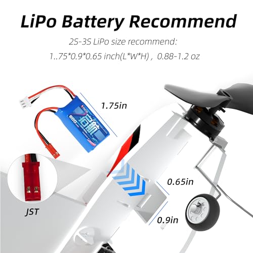 Radiolink A560 Plug & Play (PNP) 3D RC Airplane with Gyro 6 Flight Modes | 580mm Wingspan 4CH Gyro Byme-A Flight Controller, Brushless Motor&ESC for Beginner (No Radio/Receiver/Charger)