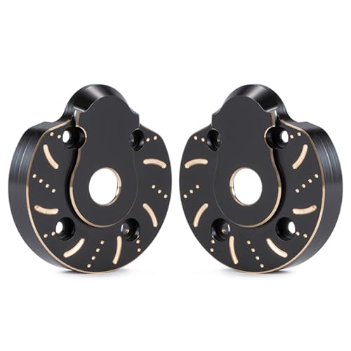 for 1.9UTB SCX10 III 204g Black Brass Steering Knuckles Portal Cover for 1/10 RC Crawler Axial AR45P Currie F9 Axle(Steering Knuckle) - color: Steering Knuckle