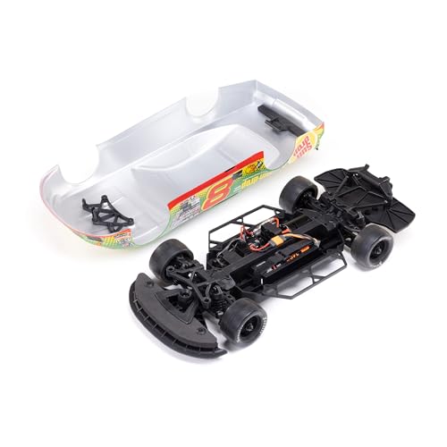 Losi 1/12 RC Racecar Dale Earnhardt Jr. No. 8 2025 Sun Drop Chevrolet ZL1 2S AWD On-Road (Battery & Charger Included), Green, LOS-3104T1 - color: Red