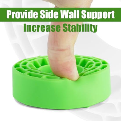 INJORA Silicone Rubber Inserts for 62-64mm*22-24mm 1.0" Tires(1064)(Green) - color: Green