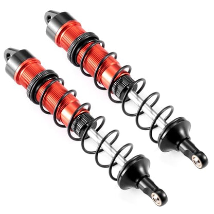 RC Car Front & Rear Shocks Set Adjustable Shocks For 1/8 Arrma Typhoon 6S Redcat FS/ZD Racing Buggy Truggy Replacement Parts (Front & Rear) - style: Front & Rear