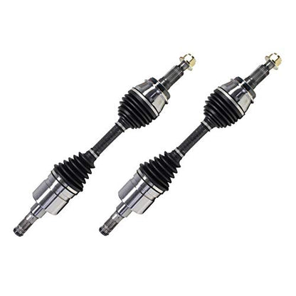 Front CV Axle Shaft Assembly Set Compatible with Hummer H3 2006 2007 2008 2009 2010 H3T 2009 2010 Front Driver Passenger Side 3.5L 3.7L 5.3L L5 V8 AWD 4WD CV Joint Axle Front Left Right Axles - size: NCV10244_NCV10244/Pair
