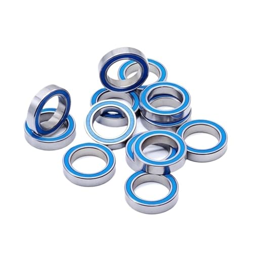 10PCS 6701RS Bearing 12x18x4 mm Electric RC Car Truck 6701 RS 2RS Ball Bearings 6701-2RS Blue Sealed(MR74RS 4x7x2.5) - size: MR74RS 4x7x2.5