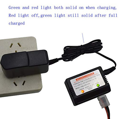 Blomiky 15V Wall Charger with XH-4P Plug and Charger Box Suitable for 11.1V 3S Li-ion or Lipo Battery /15V Charger