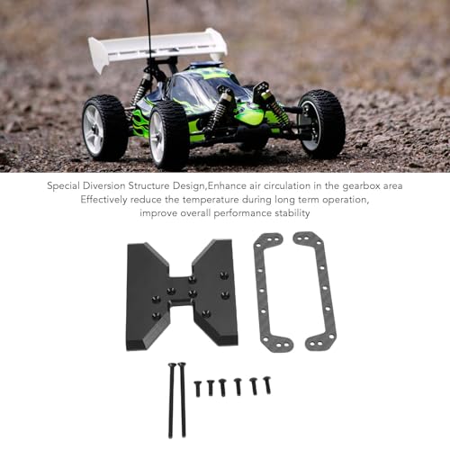 SUNGOOYUE RC Chassis Skid Plate Replacement, High Strength POM for Axial Capra 1/10, Lightweight Transmission for Crawler Enthusiasts