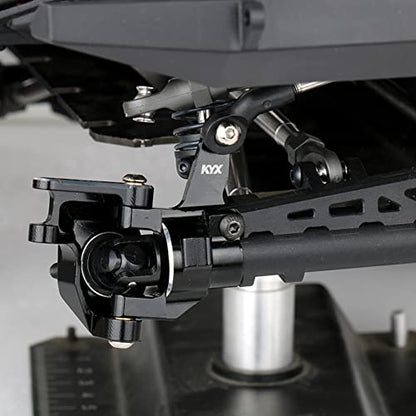 KYX Racing CNC Machined Aluminum C Hubs Set Upgrades Parts Accessories for 1/10 RC Crawler Car Axial SCX10 III Early Bronco