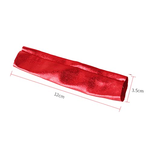 Vaguelly Universal RC Car Suspension Spring Cover Set 4-Piece Dustproof Absorber Covers for 1/8 Scale Off-Road Buggy Truck Racing Sturdy Red Design