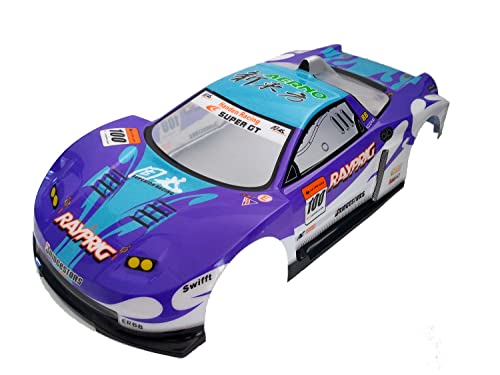 1/10 Scale RC Painted Precut Drift Racing Touring Onroad Car Body Shell Width 190mm (NSX) - style: NSX