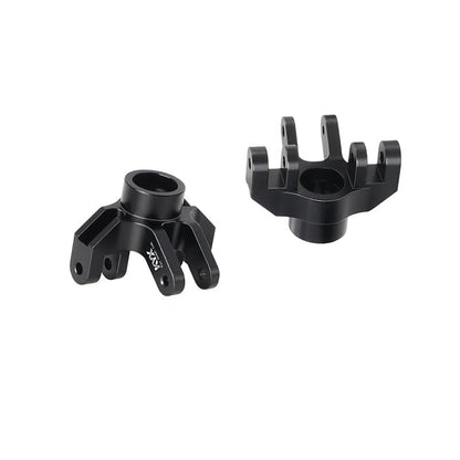 KYX Racing Aluminum Steering Spindle Black Upgrades Parts Accessories for 1/18 RC Car LOSI Mini LMT 4X4 Monster Truck