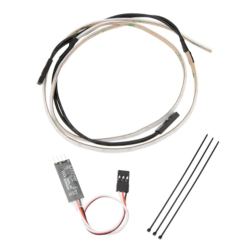 MEUS RACING RC LED Strip Colored Light Strip Flexible Cuttable for TRX4M SCX24 1/24 1/18 RC Crawlers Upgrade(Red) - color: Red