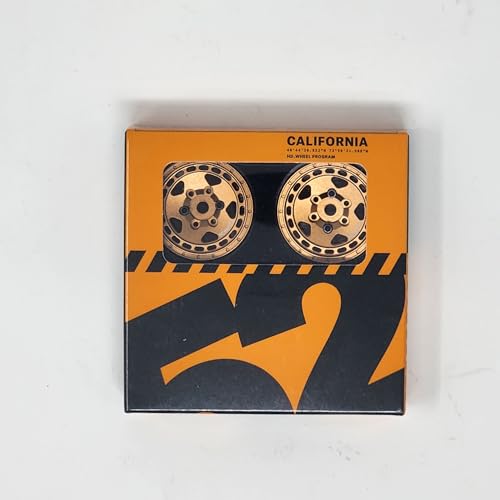 LGRP® FIFTEEN52® TURBOMAC HD Series 1.0" Beadlock Wheels, (Satin Bronze), 28mm (1.1") x 31mm x 13mm (4 Wheels Per Order) Compatible with 1/24 Scale RC Axial SCX24, Element, Enduro, URUAV, LGF52201