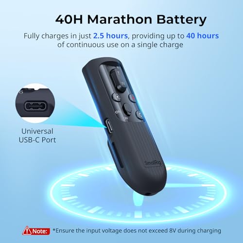 SMALLRIG Camera Remote Control Wireless Shutter Commander for Sony for Canon for Nikon Camera, fits for A7 IV, A7R III, A7S III, A6700, FX3, A7CR, A7C II, ZV-E10, R5, R6, R7, R8-5207 - style: Camera Remote Control