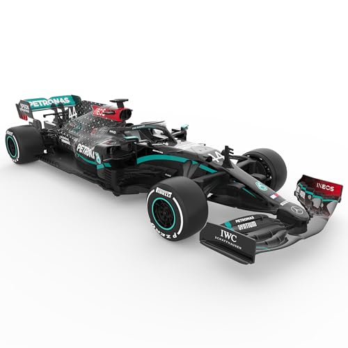 Voltz Toys Authentic Licensed 1:18 Mercedes-Benz F1 W11 Remote Control Car - F1 Collection RC car Series for Kids and Adults - 2.4GHz RC Car for Gift (1:18 Mercedes-Benz F1 W11) - color: 1:18 Mercedes-benz F1 W11