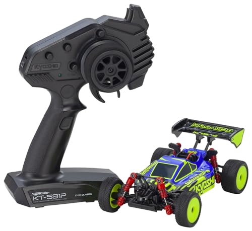 Kyosho Mini-Z MB010 Readyset 4WD Inferno MP9 TKI3 Blue/Yellow