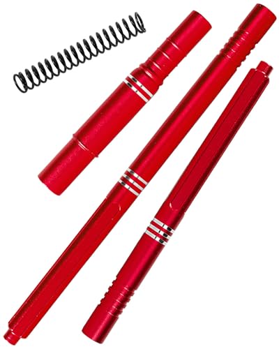 Aluminum RC Center Slider Driveshaft Upgrades Part for 1/10 Kraton 4x4 4S V2 BLX,Outcast 4x4 4S V2 BLX,Center Slider CVD Hops Up,Red - color: Red - Parts