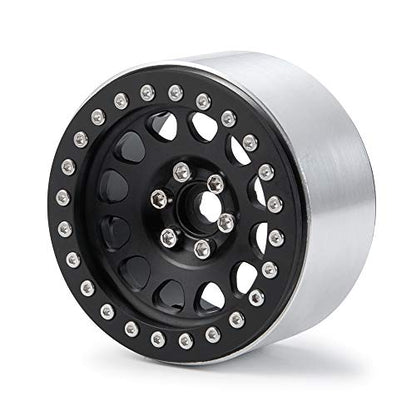 Aluminum 2.2" RC Beadlock Wheels 35mm for 1:10th Crawler Car 4PCS