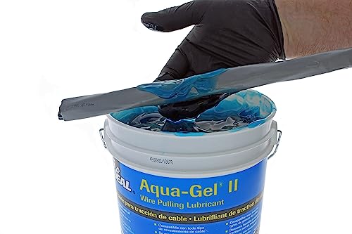 Ideal Electrical 31-378 Aqua-Gel® II Electrical Pulling Lubricant - 1-Quart Squeeze Bottle, Blue, 32 Fl Oz (Pack of 2) - size: 32 Fl Oz (Pack of 2)