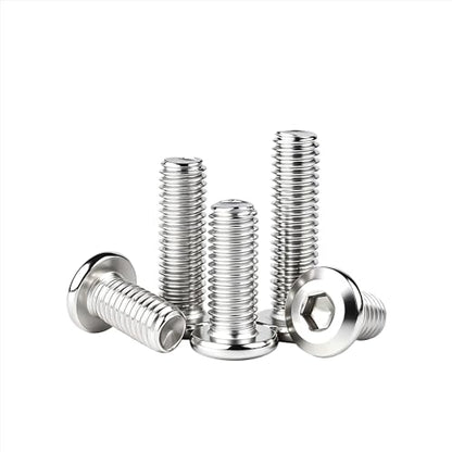 100Pcs M3-0.5x5mm Flat Head Socket Cap Screws Bolts with Hex Wrench | Allen Socket Drive, Stainless Steel 18-8,Full Thread Countersunk Bolts Furniture Screws - size: M3-0.5x5mm(100Pcs)