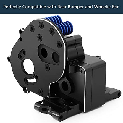GLOBACT RC Transmission for 1/10 Slash/Stampede/Rustler 2WD, Replace 3691 | Including Aluminum Motor Plate and Arm Mounts