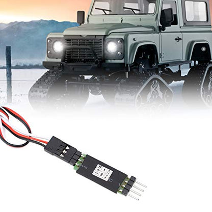 RC Controller Switch, 3 Pcs RC Receiver Controlled Switch Third Channel RC Light Remote Control Receiver Cord Switch Accessory for RC Toys Cars Trucks Crawlers