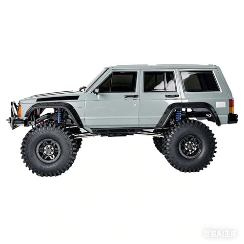 RC Car Hard Body Shell Kit,313mm Wheelbase Cherokee Body Car Shell for 1/10 RC Crawler Axial SCX10 & SCX10 II 90046 90047 TRX4 Kit (Nardo Gray) - color: Nardo Gray