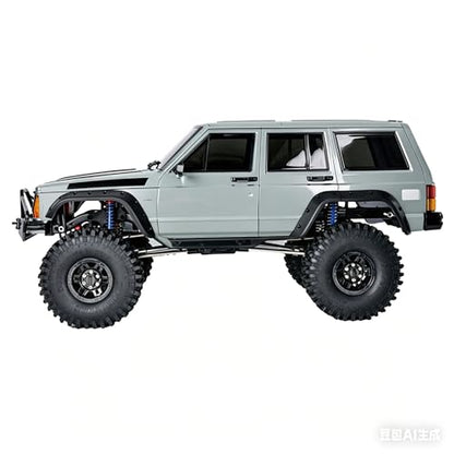 RC Car Hard Body Shell Kit,313mm Wheelbase Cherokee Body Car Shell for 1/10 RC Crawler Axial SCX10 & SCX10 II 90046 90047 TRX4 Kit (Nardo Gray) - color: Nardo Gray