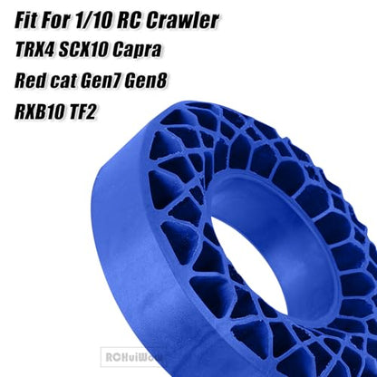 1.9 Silicone Rubber Insert Foam Tire Inserts RC 1.9" Wheel Tires Waterproof Inserts for 1/10 RC Crawler TRX4 SCX10 Capra Red cat Gen7 Gen8 RXB10 TF2,4pcs,Navy Blue - color: Navy Blue(4pcs)