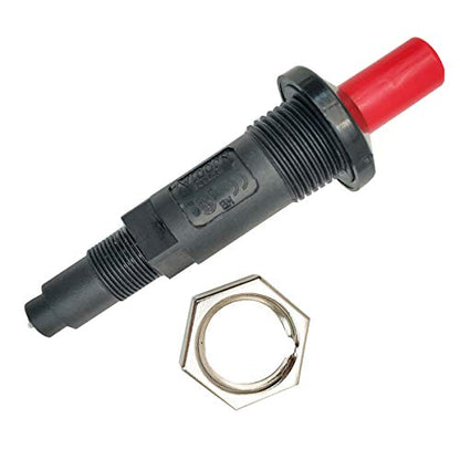 MENSI Gas Heater One Outlet Piezo Igniter Spark Plug Push Button Ceramic igniter 2PCS - size: One Exits Igniter Piezo