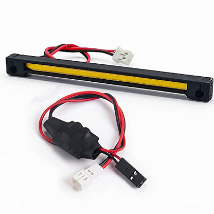 RC Roof Rack Light Bar LED Lamp for TRX4M Defender 1/18th RC Crawler Car Upgrades Parts