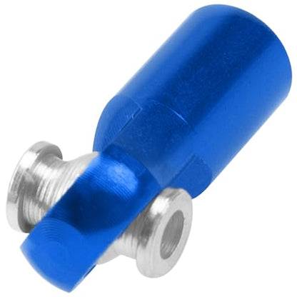 10Pcs ShareGoo M4 Ball Joint,M4 Tie Rod End 4mm Thread 4.0xL22mm Ball Head Holder Link Compatible with Arrma kraton Senton Axial SCX10 Traxxas 1/10 RC Car (Blue) - color: Blue