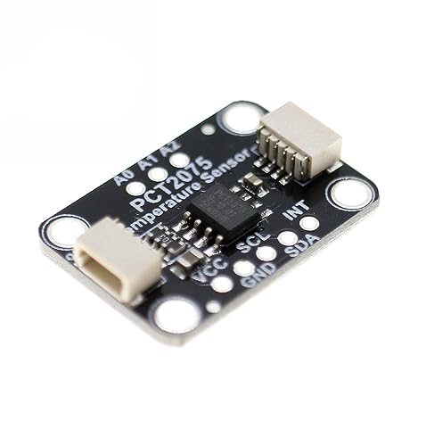 HiLetgo PCT2075 Temperature Sensor 11 Bit Higher Accuracy ADC Measurement I2C Temperature Sensor Compatible to QT/Qwiic with Pins