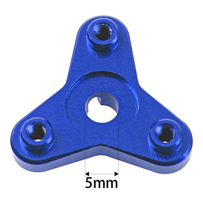 Aluminum Alloy Slipper Clutch Eliminator Compatible with Traxxas E-Maxx E-Revo Summit T-Maxx 3.3 Revo 3.3 1/10 RC Car Upgrade Parts (Blue) - color: Blue