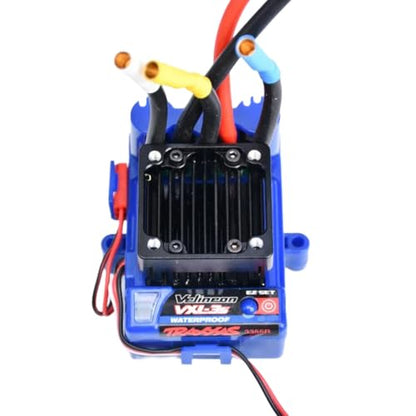 GPM 6061-T6 Alloy Esc High Speed Cooling Fan 28000 RPM (Bl-2S: 3383 and Velineon Vxl-3S: 3355R) for Mini Xrt Vxl 3S-108076-1 (Red) - color: Red