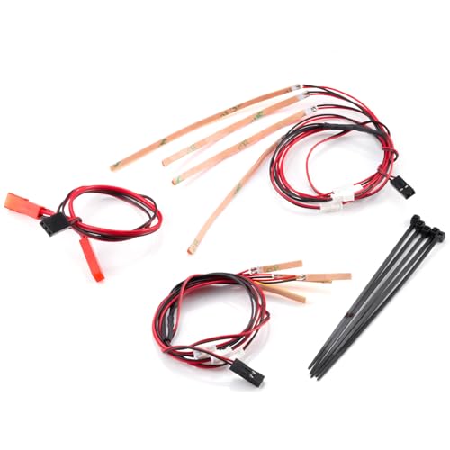 Front/Rear/Side Light with Cable for ARRMA 1/14 Mojave GROM | RC Light Bar Kit RC Car Upgrade Part