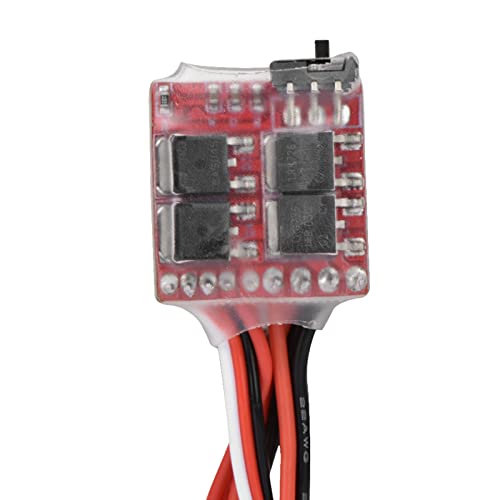 ZJchao 30A Brushed ESC Electronic Speed Controller with Brake for RC Cars - Reliable & High Performance Racing Solution
