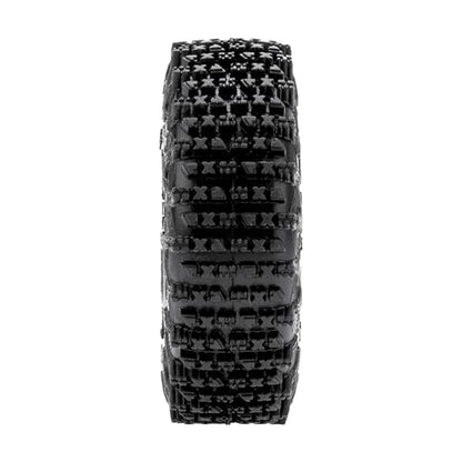 MEUS RACING 1.0 Tires - MS6 MPRO Pin Tires for TRX4M SCX24 FCX24 AX24 1/24 1/18 RC Crawler, 0.79/2.36/R1.0, #M1002 - size: M1002