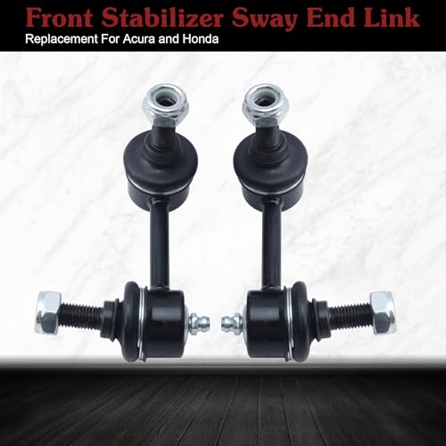 2* K90452 K90453 Rear Sway Bar Link - Restore Rear Stability | Compatible with 2001-2005 Acura EL Honda Civic - color: 1*K90452 1*K90453, size: Sway Bar Link