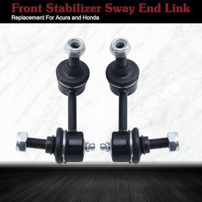 2* K90452 K90453 Rear Sway Bar Link - Restore Rear Stability | Compatible with 2001-2005 Acura EL Honda Civic - color: 1*K90452 1*K90453, size: Sway Bar Link