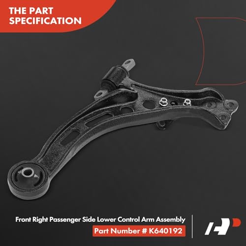 A-Premium 4Pcs Front Suspension Kit | Lower Control Arm, Outer Tie Rod End, Compatible with Toyota Camry 1992-1996, Avalon 1995-1996, Lexus ES300 1992-1996