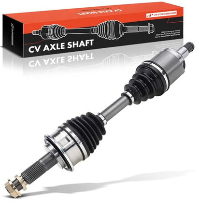 A-Premium Front Driver or Passenger Side CV Axle Shaft Assembly | Compatible with Toyota 4Runner 1996-2002, Tacoma 1995-2004, 4WD Only, Not for Lifted Truck, Replace# 4343004020, 4343035030