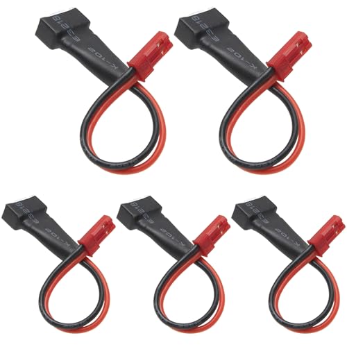 ShareGoo 5Pcs 3S Lipo Balance Connector JST-XH Balance Male Plug to JST Male Plug Adapter for RC Car Boat 3S LiPo Battery